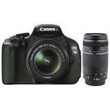 Canon EOS Rebel T3 12.2MP DSLR Camera With 18-55mm Lens, Camera Case & Memory Card