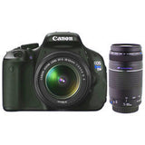 Canon EOS Rebel T3 12.2MP DSLR Camera With 18-55mm Lens, Camera Case & Memory Card